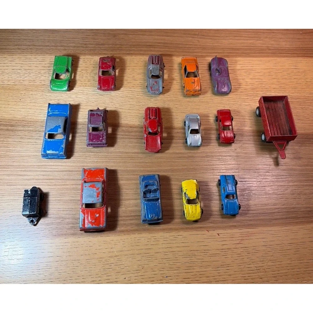 Tootsie Diecast Toy Jam Pack Car Lot 1960s & 1970s Multi-Color Mixed Vehicles
